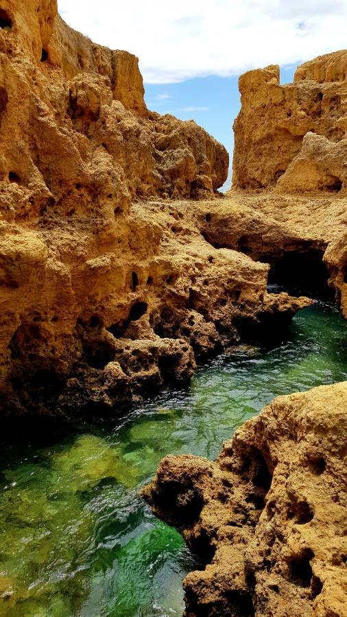 Albufeira Beach Cliffs House Exterior foto