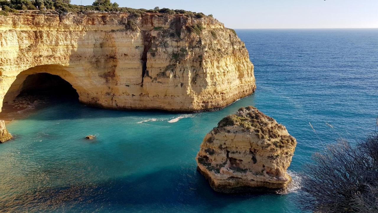 Albufeira Beach Cliffs House Exterior foto